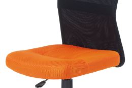 Dětská otočná židle KA-2325 ORA oranžová