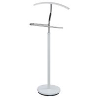 Němý sluha 84186 WT chrom a bílá Němý sluha 84186 WT chrom a bílá
