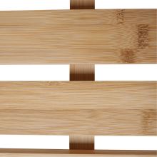 Protiskluzová podložka do koupelny KLERA přírodní lakovaný bambus