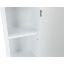 Vysoká koupelnová skříňka ATENE typ 1 bílá mat