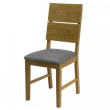 Jídelní židle Z55 Karla, čalouněný sedák, dubový masiv