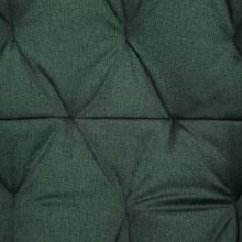 Designové křeslo FEDRIS sametová látka Velvet zelená, kov černý