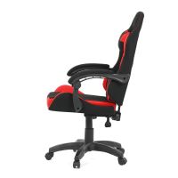 Herní křeslo KA-R209 RED látka černá a červená, plast černý (5)