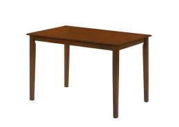 Jídelní stůl DIPLOMAT 110x70 cm, MDF dýha a masiv, barva mocca