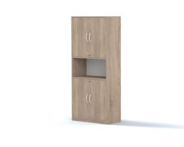 Policová skříň uzamykatelná C507 Office 80x40 cm, český výrobek