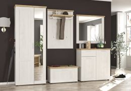 Zrcadlo ROLLY borovice andersen a dub artisan (1)