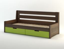 Rozkládací postel FLEXI typ B 80-160x200 cm, český výrobek (2)