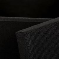 Skládací taburet s úložným prostorem TAB-461 BK2 látka černá (7)