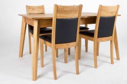 Jídelní stůl S09 Gery rozkládací 160-200-240x90 cm, masiv dub, olej