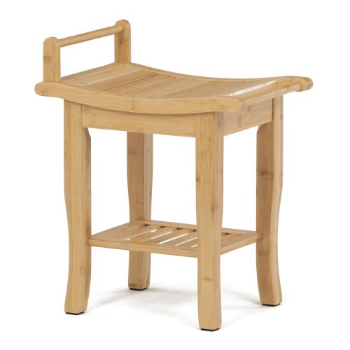 Taburet DR-B063 NAT bambus přírodní