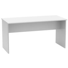 Kancelářský stůl, oboustranný, bílá, JOHAN 2 NEW 08