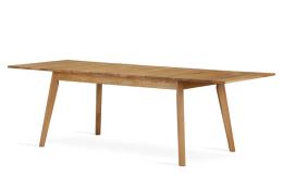 Jídelní stůl S09 Gery rozkládací 160-200-240x90 cm, masiv dub, olej
