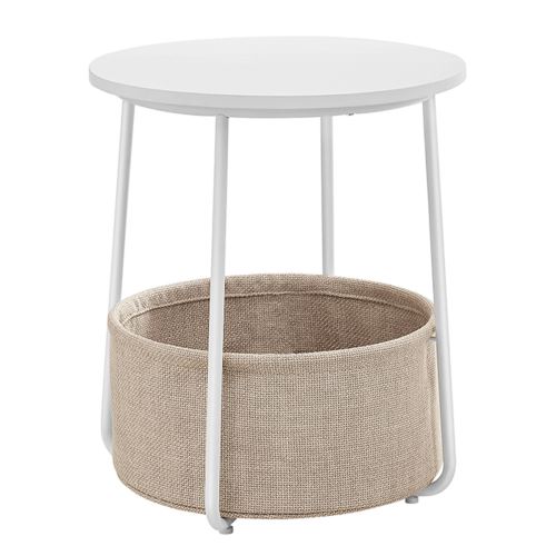 Odkládací stolek AKF-E1023 WT MDF matná bílá
