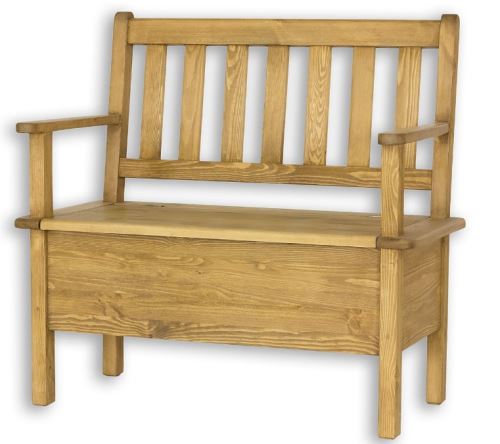 Rustikální lavice POPRAD SIL14B 150 cm:světlý vosk