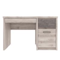 PC stůl 1D2S, kaštan nairobi/onyx, JESI NEW (3)
