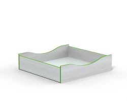 Zásuvka pod postel C109 CASPER 1/2 dělená, český výrobek (5)