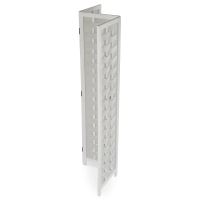 Paraván EF-L186 WT masiv, barva bílá (6)