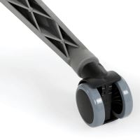Kancelářská židle KA-K2081 GREY síťovina šedá, plast šedý (36)