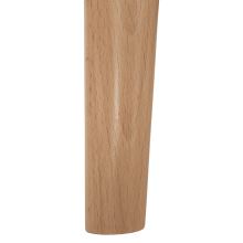 Taburet SAMY látka starorůžová, nohy dřevo buk přírodní