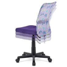 Dětská otočná židle KA-2325 PUR fialová