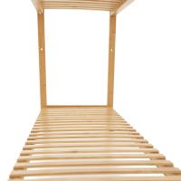 Šatní organizér MELAR přírodní bambus (7)