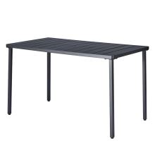 Jídelní stůl SALTON 130x70 cm, kov černý