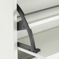Výklopný botník ABO-G1018 WT MDF matná bílá (13)