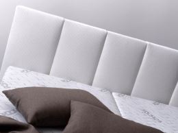 Čalouněná postel SARAY 160 nebo 180x200 cm, český výrobek
