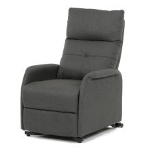 Elektricky polohovatelné křeslo TV-5482 GREY2 látka šedá