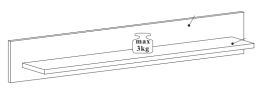 Obývací stěna OHIO 175 cm, dub artisan a grafit (9)