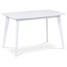 Jídelní stůl AUT-008 WT 120x75 cm, bílý