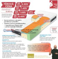 Matrace SUPER FOX VISCO varianta CLASSIC 100x200 cm, výška dle výběru (3)