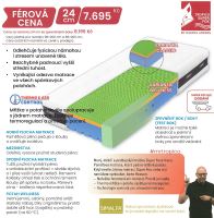 Matrace SUPER FOX VISCO HEAVEN varianta CLASSIC 100x200 cm, výška 24 cm (2)