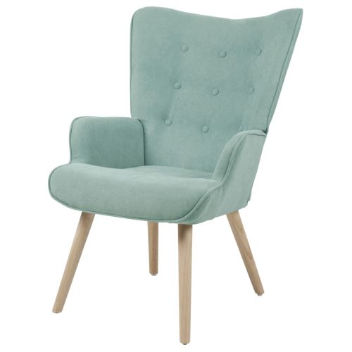 Relaxační křeslo AK-301 BLUE2 látka modrá