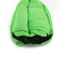 Nafukovací sedací vak, lazy bag LEBAG nylon zelený
