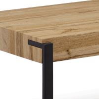 Konferenční stolek AHG-250 OAK divoký dub, kov černý mat (2)