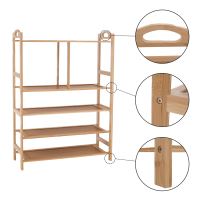 Botník AVIRO š.68 cm, přírodní lakovaný bambus (9)