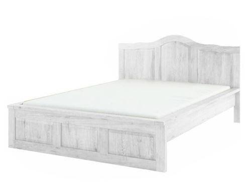 Rustikální postel POPRAD ACC04 90x200 cm:tmavý vosk