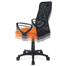 Dětská otočná židle KA-B047 ORA oranžová