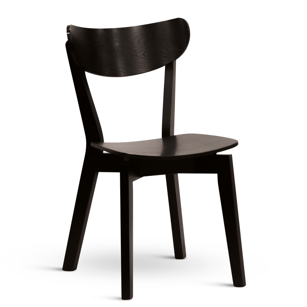 Jídelní židle NICO masiv buk, barva černá