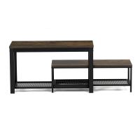 Botník, mdf, hnědá, ABO-W2124 OLW (2)
