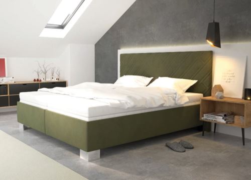 Postel SYLVA R-BED 180x200 cm, bez matrace, český výrobek