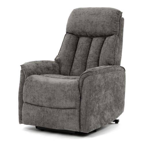 Elektricky polohovatelné křeslo TV-H9727 GREY2 látka šedá