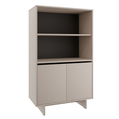Komoda STANDO STD04, šířka 80 cm, lamino kašmír