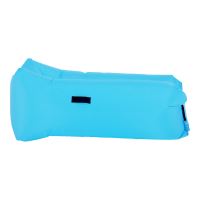 Nafukovací sedací vak, lazy bag LEBAG nylon modrý (21)