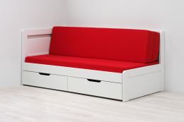 Rozkládací postel TANDEM KLASIK 80-160x200 cm, český výrobek