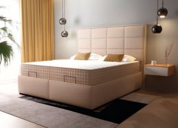 Postel IRUMA BOXBED 160x200 cm, taštičková matrace, český výrobek