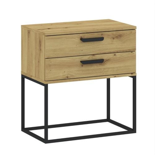 Noční stolek 2S NR6 CEDEIRA dub artisan