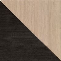 Předsíňová stěna SARAH 120 cm, wenge a dub mléčný (1)