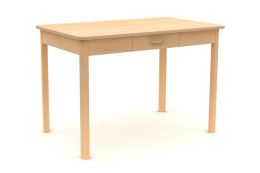 Jídelní stůl se šuplíkem S02 Miloš 110x70 cm, český výrobek, AKCE